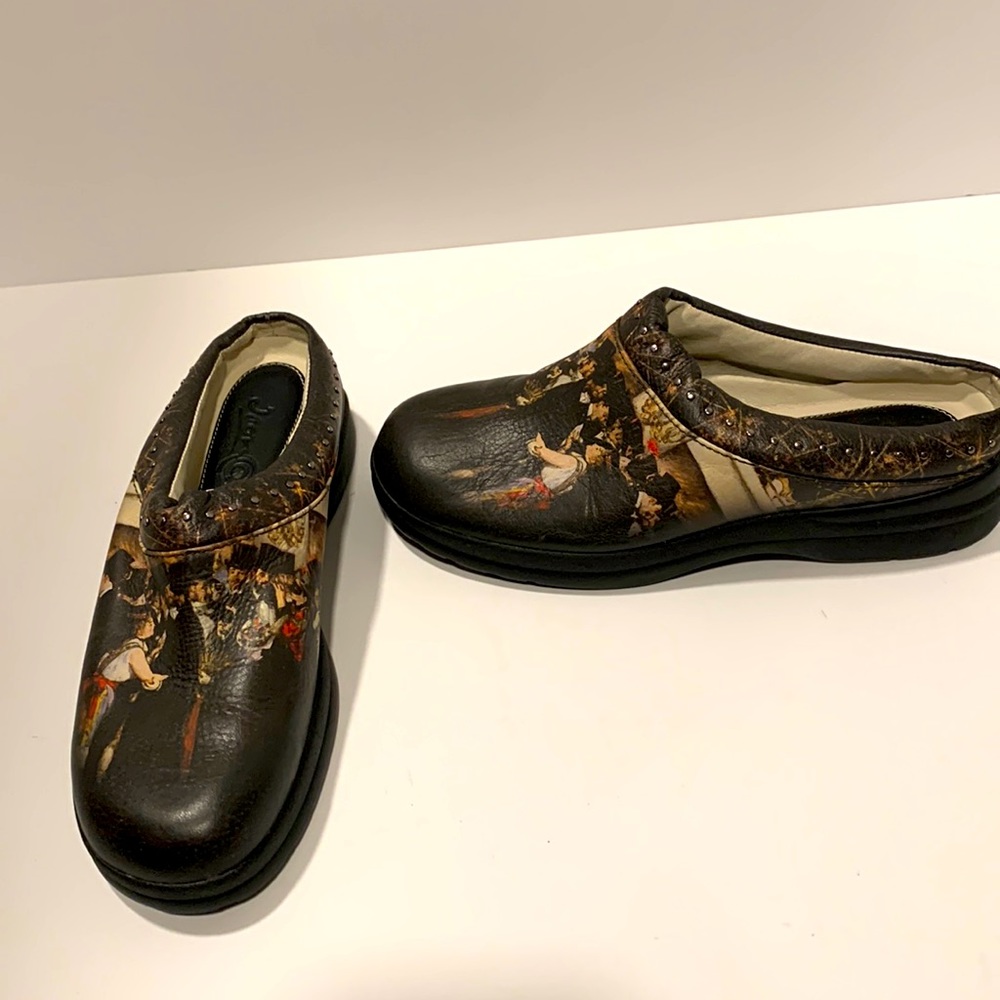 ICON Midnight Quartet, leather mule